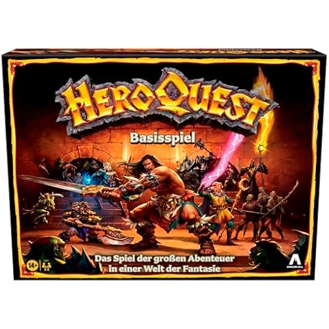 Avalon Hill HeroQuest Adventure Game for 2-5 Players Cover