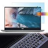 MUBUY Anti Blue Light Anti Glare Screen Protector for Dell XPS 15 9570 Eyes Protection Filter Block UV and Reduce Fingerprint