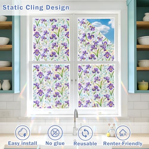 Vinilo Decorativo para Ventana Efecto Vidrio Teñido miniatura 6