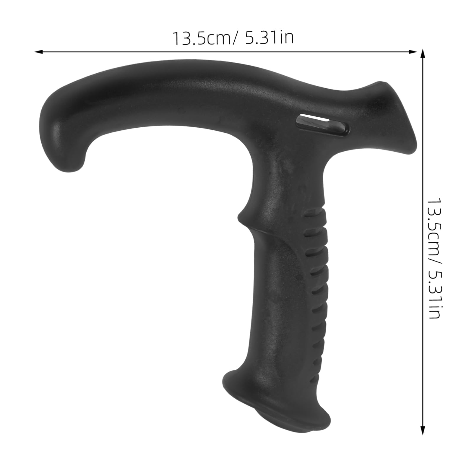 TOVINANNA Trekking Pole Handle Replacement Cane Grip Carbon Fiber Material Sturdy Comfortable for Hiking