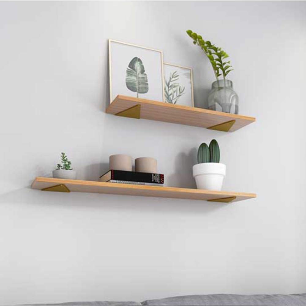 Soportes de estante resistentes de 4 mm para pared, estantes flotantes de 8 a 23 cm de profundidad, soportes de montaje en pared, soporte de estante ciego, soportes invisibles, instalación oculta