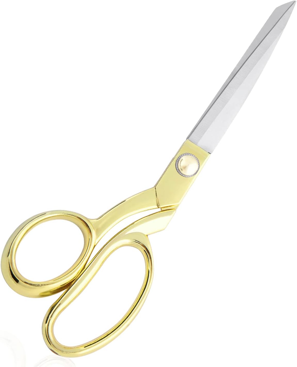 Professional Heavy Duty Tailor Scissors 8" Gold Stainless Steel Dressmaker Shears(Gold)