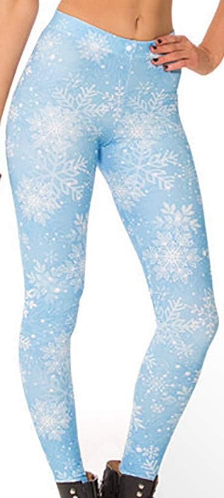 Sister Amy Women's Digital Galaxy Printted Ankle Elastic Tights Legging