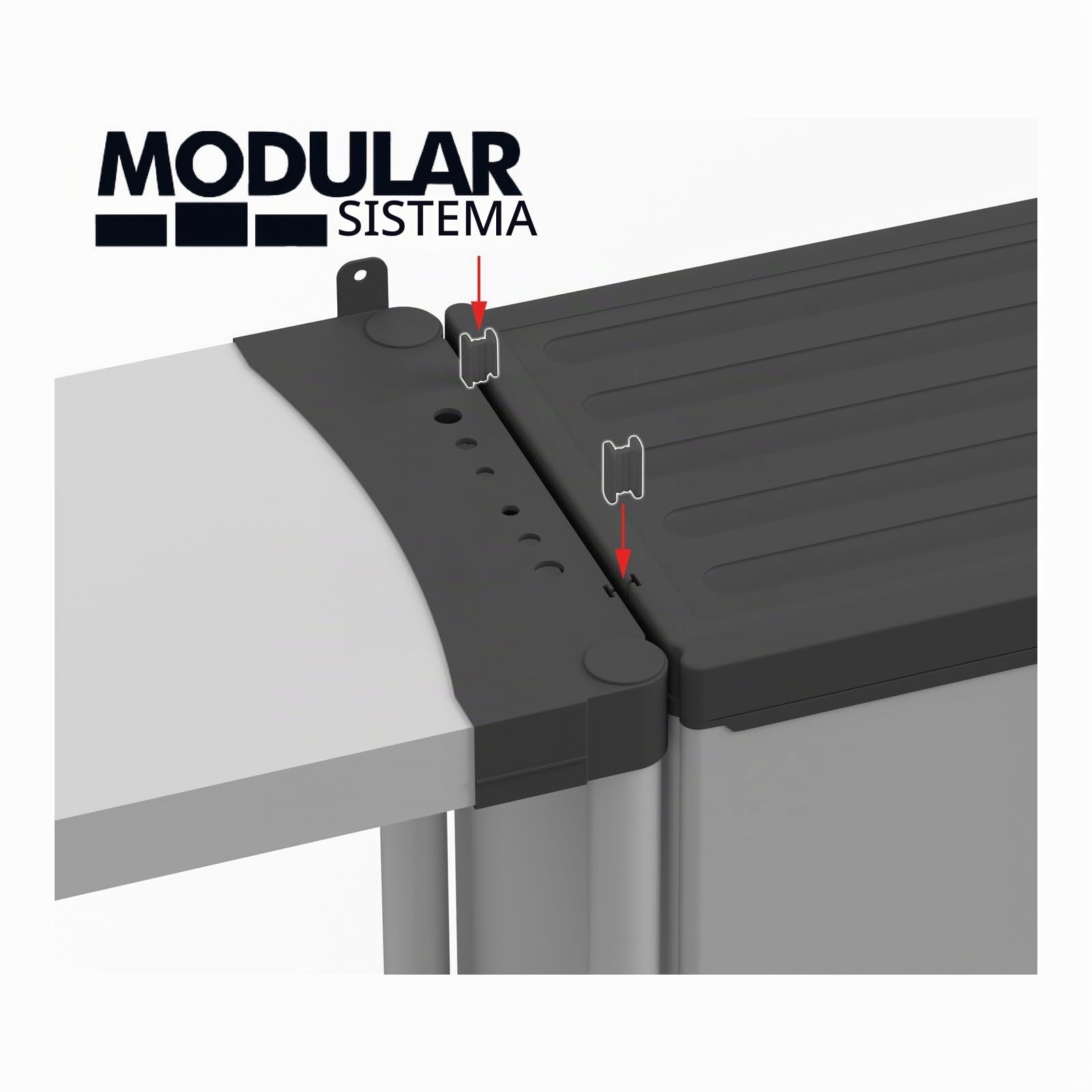 Armario de resina alto con puerta y estantes ajustables para interior o exterior, 34 x 40 x 165 cm