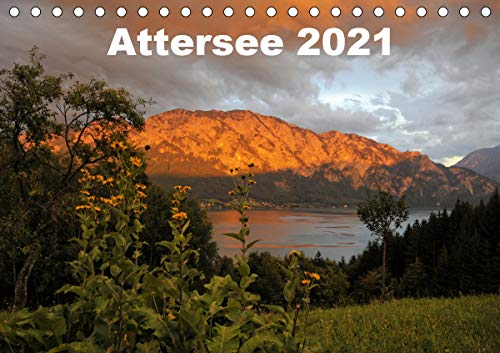 Preisvergleich Produktbild Attersee im Salzkammergut 2021AT-Version (Tischkalender 2021 DIN A5 quer)