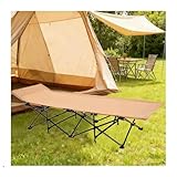 HUFIREHU Lettino da Campeggio Letto Pieghevole Brandina Pieghevole Campeggio Lettini da Spiaggia Pieghevoli Portatili Adatto per Il Campeggio E Il Pisolino