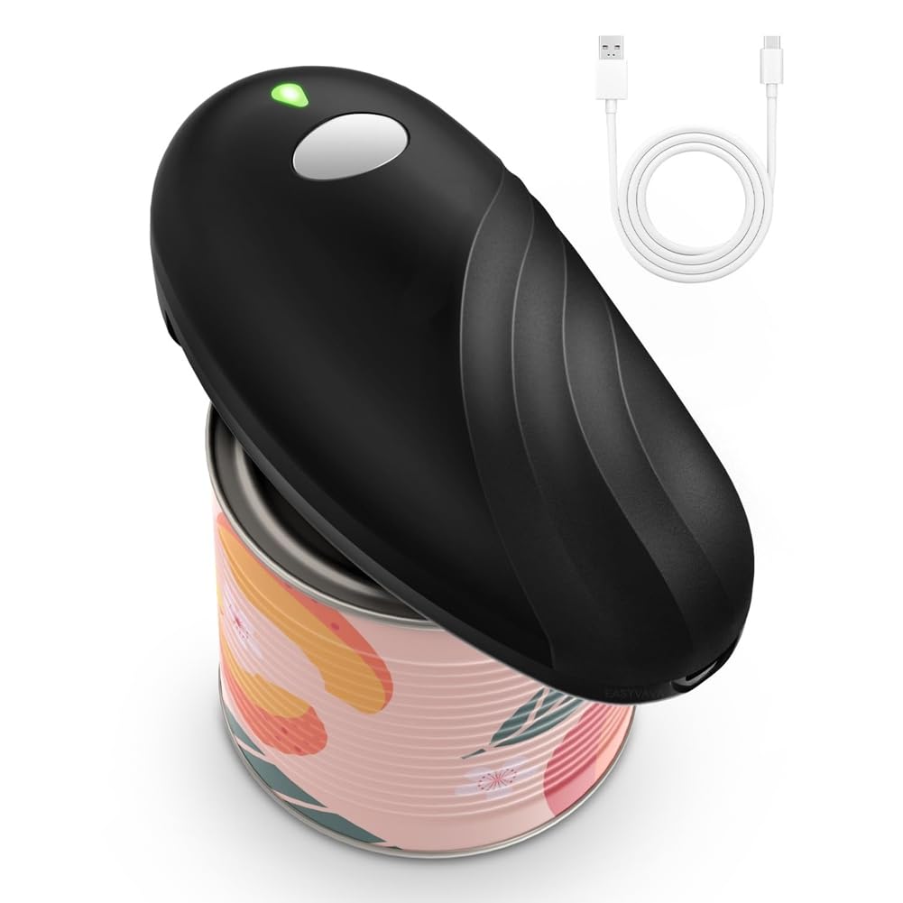 Ouvre-boîte électrique One Touch ergonomique pour ouvrir sans effort