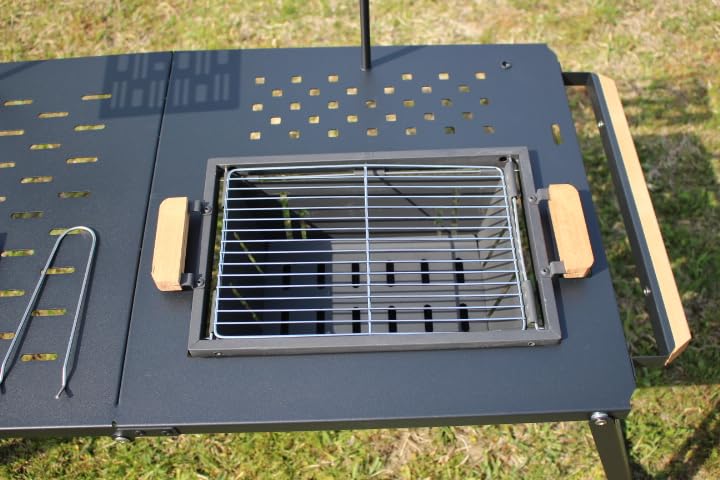 バーベキューアイアンテーブル FX-7165ver2 アイアンBBQローテーブル Amazon | CHANODUG OUTDOOR バーベキューアイアン FX-7165ver2