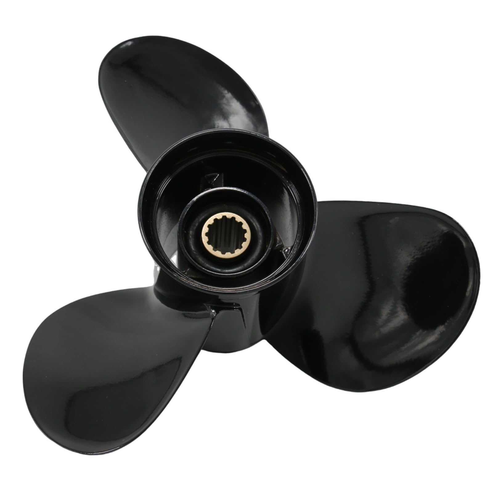 Hélice de barco para motor fueraborda Suzuki 35-65HP, hélices fueraborda de 13 dientes, 3 cuchillas, RH, 58100-88LC0-019