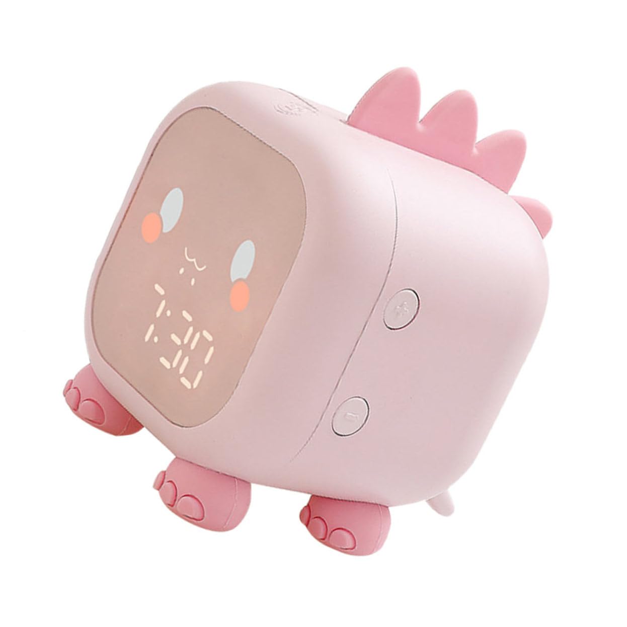 Cabilock Réveil USB en Silicone pour Garçon et Filles Lumière LED Douce, Design Moderne et Forme Unique, pour Chambre et Salon à Usage Domestique