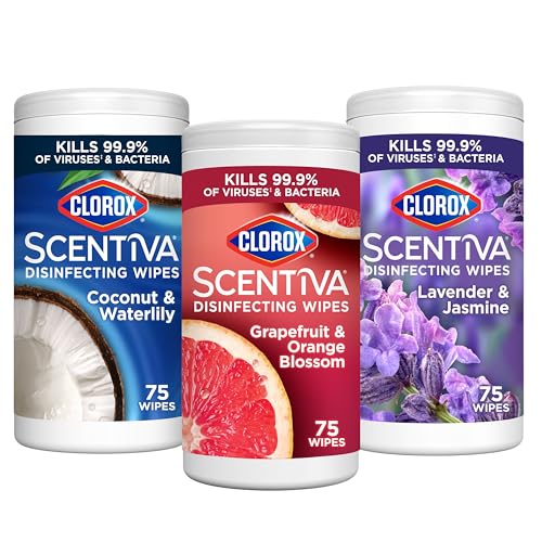 27% de descuento en Toallitas desinfectantes Clorox Scentiva, 3 paquetes