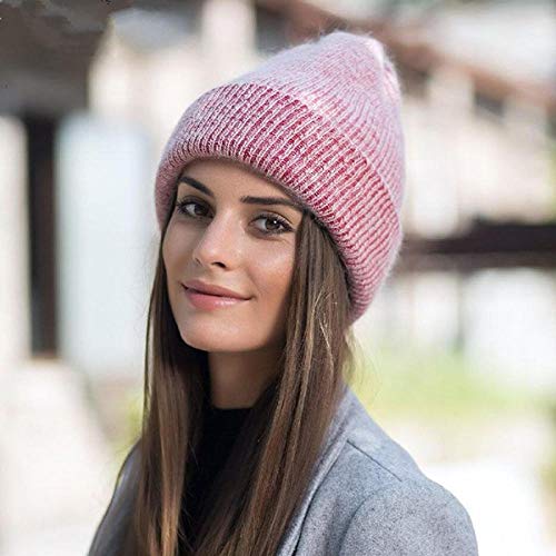 Chapeau chaud d'hiver type bonnet simple contre le froid urbain