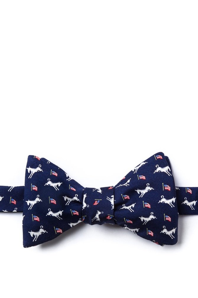 Democratic Donkeys Self Tie Bow Tie Democratic Donkeys Self Tie Bow Tie