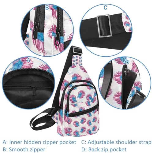 Bolsa bandolera de cactus con correa ajustable de gran comodidad 4