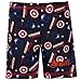 Marvel Boys' Captain America Two Piece Swim Set Size 6 Blue