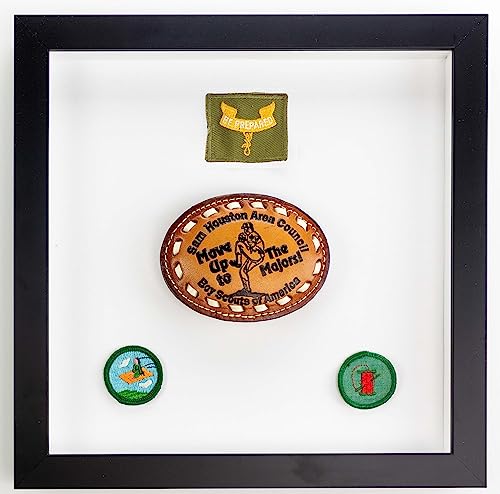 18X24 Shadow Box Frame Black | 1" Depth Of Usuable Space| Vertical Or Horizontal Display | Interior Size 18X24 Or 24X18 Inches| Uv Resistant Acrylic, Acid-Free Backing, Wall Hangers | Made In Usa #TOP5