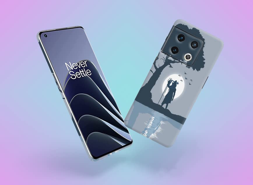 Image of Lord Shiva Skin Back Protector Film Ultra Thin Scratch Resistant Vinyl (Not Case and Cover) for OnePlus 10 Pro 5G