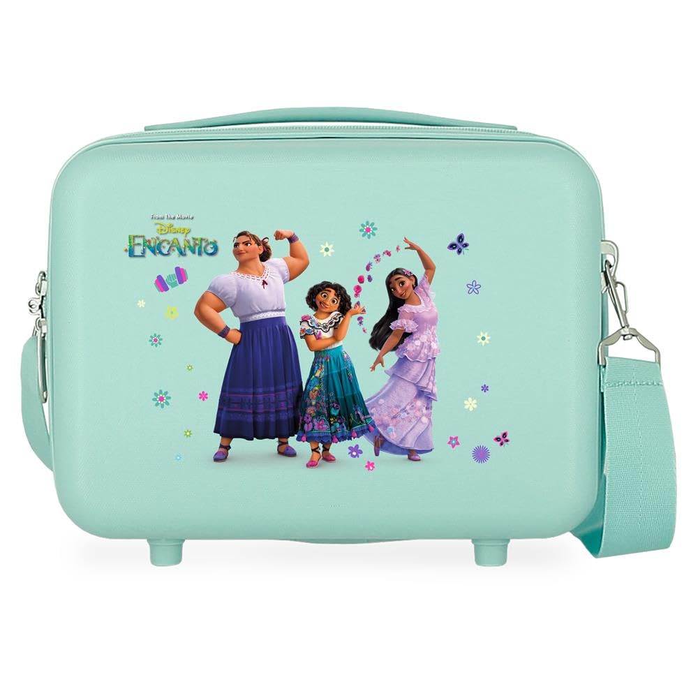 Disney Charm dostosowana kosmetyczka z torbą na ramię niebieska 29 x 21 x 15 cm sztywna ABS 9,14 l