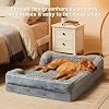 WNPETHOME Dog Beds for Large Sized Dogs, Washable Orthopedic Dog Couch Sofa Bed with Waterproof Lining & Non-Skid Bottom for Pet Sleeping