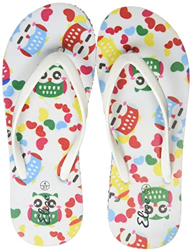 ELISE Womens Multicolour Flip-Flops - 4 UK/37 EU/5 US (EHS20-006) (B089BG2NJH) Amazon Price History, Amazon Price Tracker