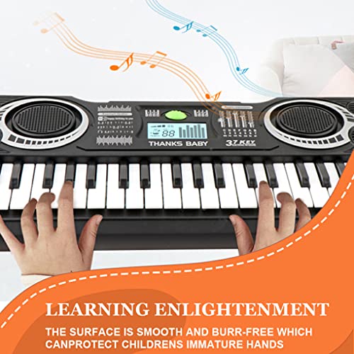 wisoolkic Piano électronique éclairant le clavier numérique Instrument de musique lisse - Les Beatles, Paul McCartney, John Lennon, RIngo Starr, George Harrison wisoolkic Piano électronique éclairant le clavier numérique Instrument de musique lisse – Image 8