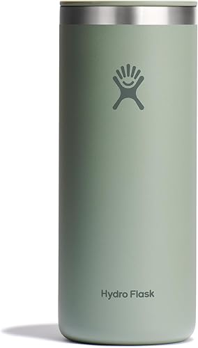 Hydro Flask Taza de café de viaje  Acero inoxidable aislado, antiderrames, resistente a fugas, vaso de café para llevar, 20 onzas, verde agave