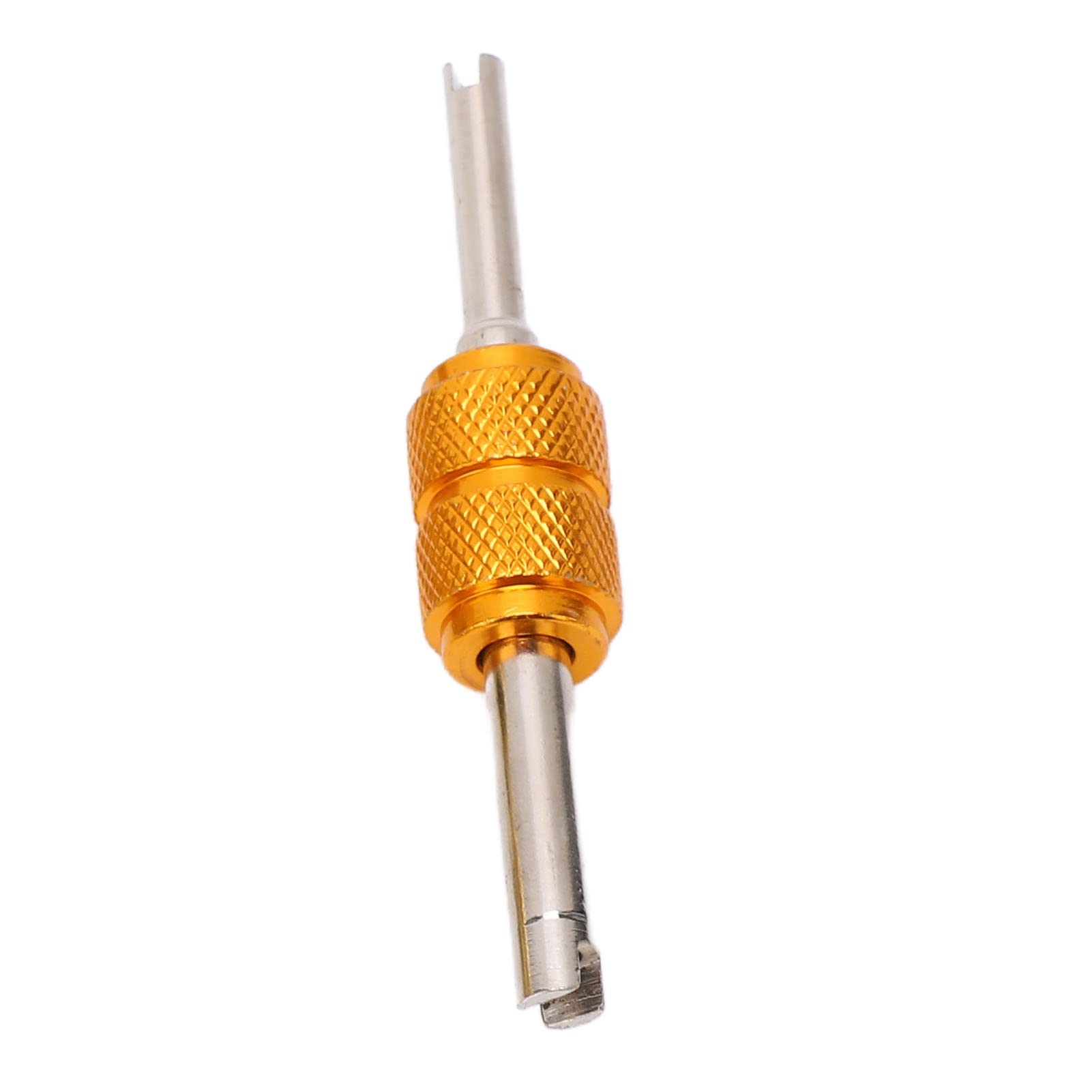 Vanne de Robinet Auto-scellante R134A avec Poignée en T, Adaptateur de Pompe à Vide, Raccord en Laiton pour Climatisation Automobile, Kit de Distribution de Réfrigérant