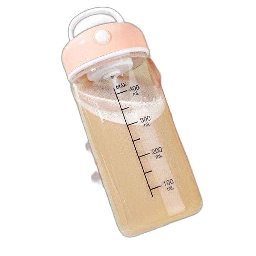 Portable Electric Shake Bottle Mixer - 380ml Automatic Drink Blender for Protein Shakes, Travel & Fitness-image-22