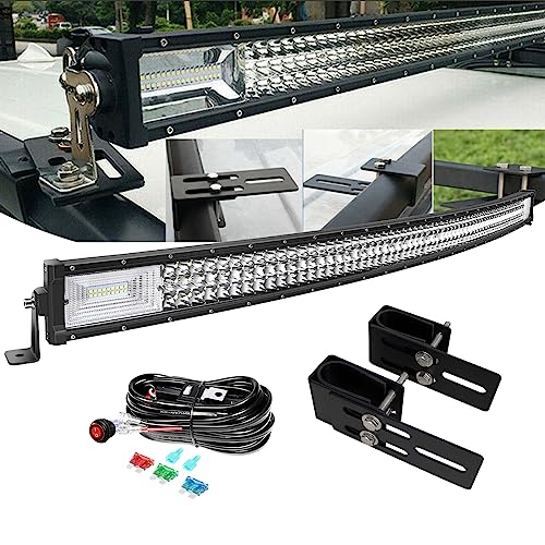 Barra LED 4x4 para rutas nocturnas en todoterreno con luz de trabajo de 6000K blanca