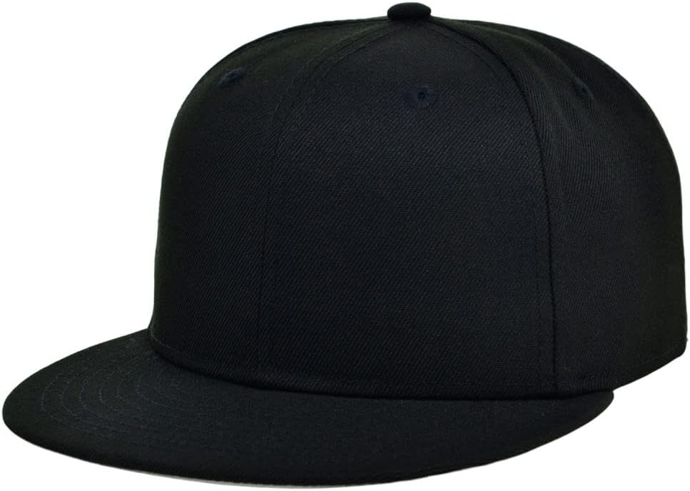 Blank Premium Full Court w/Colored Under Visor Fitted Cap