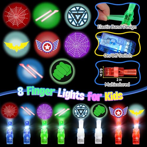 KUBUSFLY Capa de Superhéroe para Niños 8 pzas miniatura 6