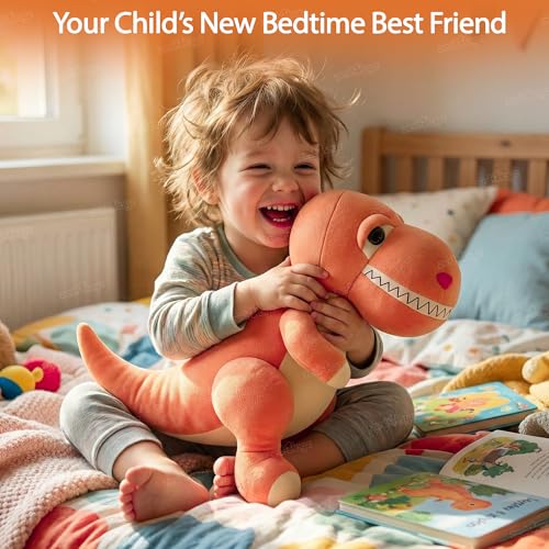Image of Zest 4 Toyz Soft Toy for Girls (35 cm) | Cute Stuffed Animal Plush Toy | Baby Toys | Dino Soft Toy Cuddly Teddy Bear for Kids | Birthday Gift for Girls - Multicolor