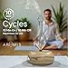 ArOmis Premium Glass Essential Oils Nebulizer - Waterless Diffuser for Aromatherapy - Handmade Oil Diffuser, Wooden Base, No Plastic, No Heat, No Battery, No LEDs - Orbis Lux Merus