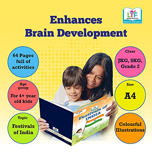 Image of Learning Through Fun: Festivals Of India Book | Fascinating Stories | Festival Fun and Learning | Picture Storybook of Traditions Ideal for 4-9 Years Old Kids