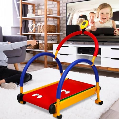 Image of Fun and Fitness Exercise Equipment,Small Children's Treadmill,Toddler Workout Equipment,for Parks, Kindergartens, Homes