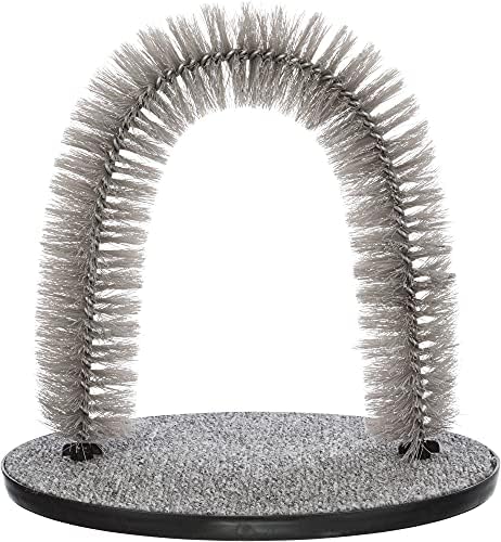 Trixie Cat Massager and Self Grooming Arch, Bristle Ring Brush, C...