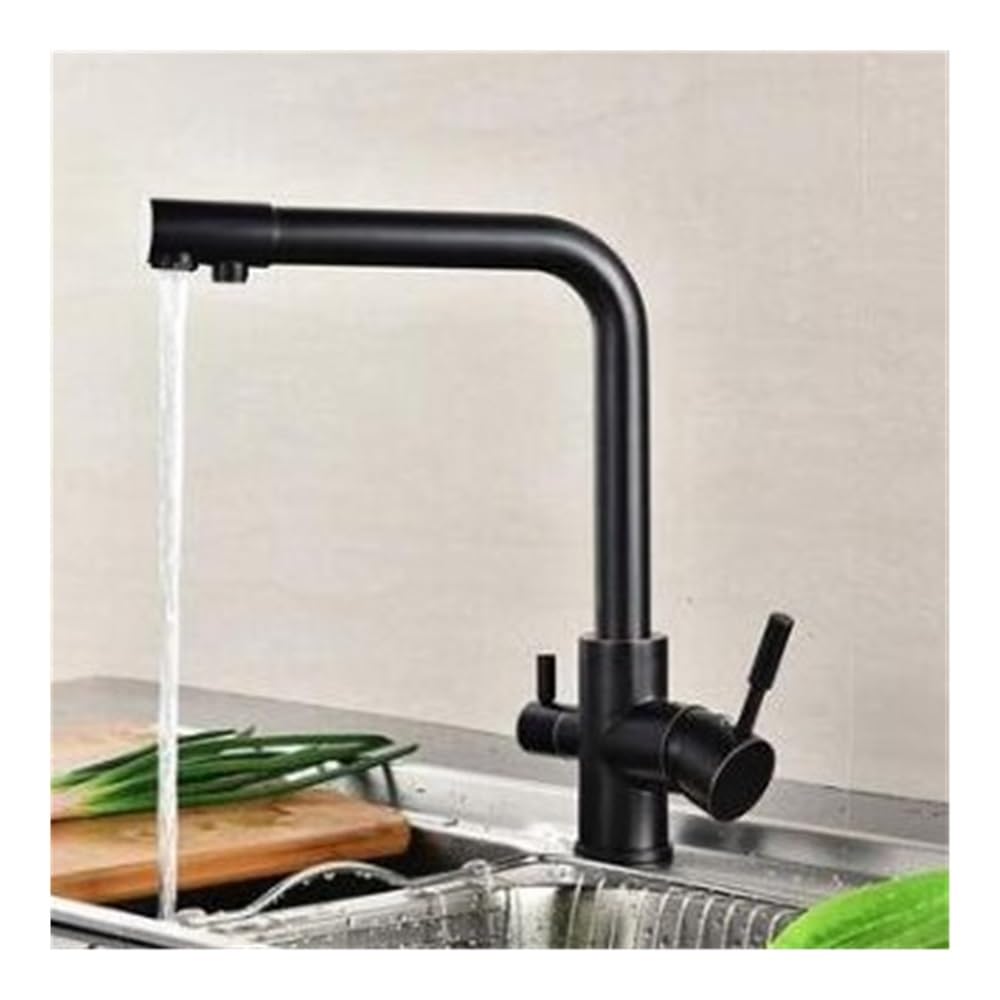 Blyqxs Orb 3 Way Tap 304 Stainless Steel Faucet Water Kitchen Faucets Taps Xt-86(Orb)