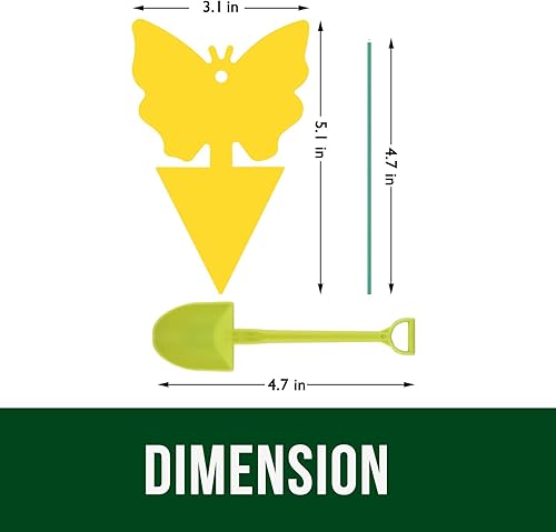 Miniatura 3 de Trampas Gant para interiores, trampa para insectos para moscas de la fruta, mata tejido de hongos pegajosos amarillos para plantas de interior,