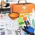 GPUSFAK Dog First Aid Kit - Pet First Aid Kit for Dogs with Pooper Scooper First Aid Supplies for Home Camping Hiking Traveling Hunting and Sports