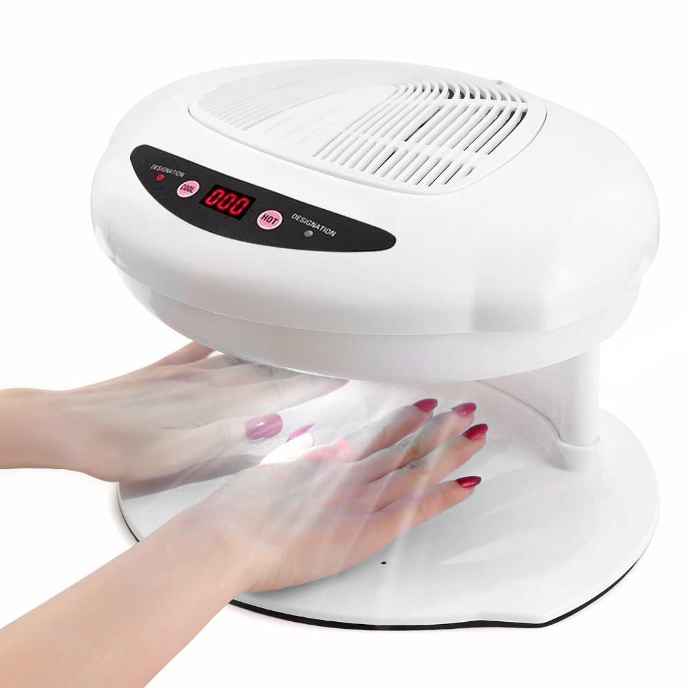 Photo 1 of *SEE NOTES Air Nail Dryer, 400W Nail Art Blower with Intelligent Sensor for Professional Salon and Home Use, Regular Nail Polish Drying Fan with Hot and Cool Wind for Manicure Pedicure