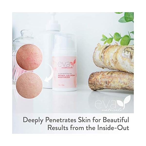 Eva-Naturals-Anti-Aging-Retinol-Cream-For-Face-Anti-wrinkle-Retinol-Complex-Moisturizer-Day-Night-Cream-With-Hyaluronic-Acid-Vitamin-E-For-Women-and-Men-Reduce-Fine-Lines-Dark-Spots-2-Oz Eva Naturals Anti-Aging Retinol Cream For Face - Anti-Wrinkle Retinol Moisturizer Day & Night Face Cream With Hyaluronic Acid & Vitamin E For Women and Men - Reduce Fine Lines & Dark Spots (1.7 oz)