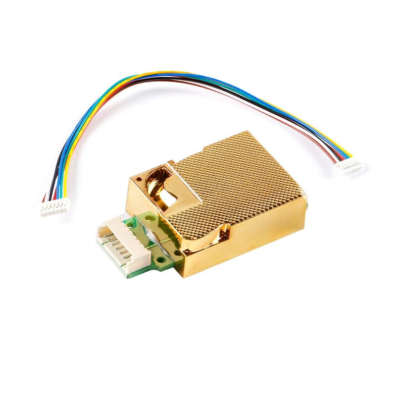 MH-Z19C Infrared Carbon Dioxide Sensor CO2 Air Quality Monitoring Concentration Detection Sensor Module with Terminals Cable UART PMW