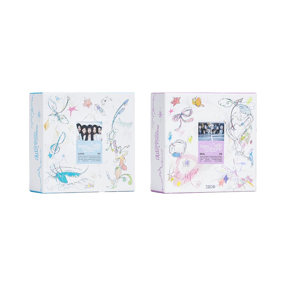 ILLIT SUPER REAL ME 2 VER SET Offizielles K-Pop-CD-Album | Mit allen Liedern von Super Real Me