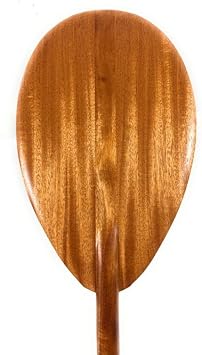 Tikimaster Blonde Koa Paddle 60 inch Steersman - Made in Hawaii | #koa7461