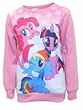 Schöne Mädchen My Little Pony Christmas Jumper, mit Ihren Lieblingsfiguren