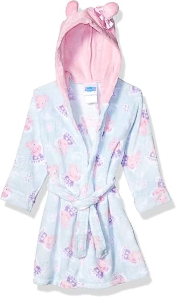 Peppa Pig Girls' Hooded Bathrobe