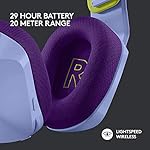 Logitech G733 LIGHTSPEED Wireless Gaming Headset with suspension headband, LIGHTSYNC RGB, Blue VO!CE mic technology and PRO-G audio drivers - Lilac - Image 3