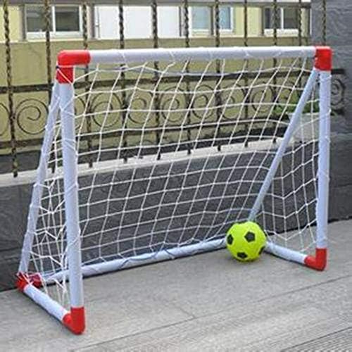 ELECTROPRIME 04DF 4x5FT Football Soccer Goal Post Nets Sport Training Match Full Size 1.2mx1