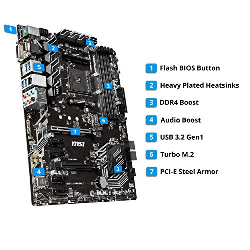 Msi B450-A Pro Max Moederbord - Image 3