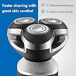 Mens Electric Razor for Men Electric Face Shavers Rechargeable Wet & Dry Shaving Men's Cordless Razors with Sideburn…